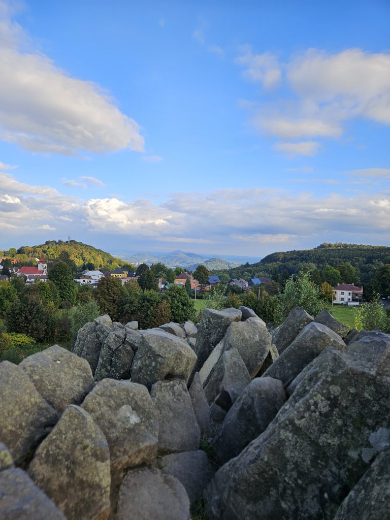 Panka skala widok z góry