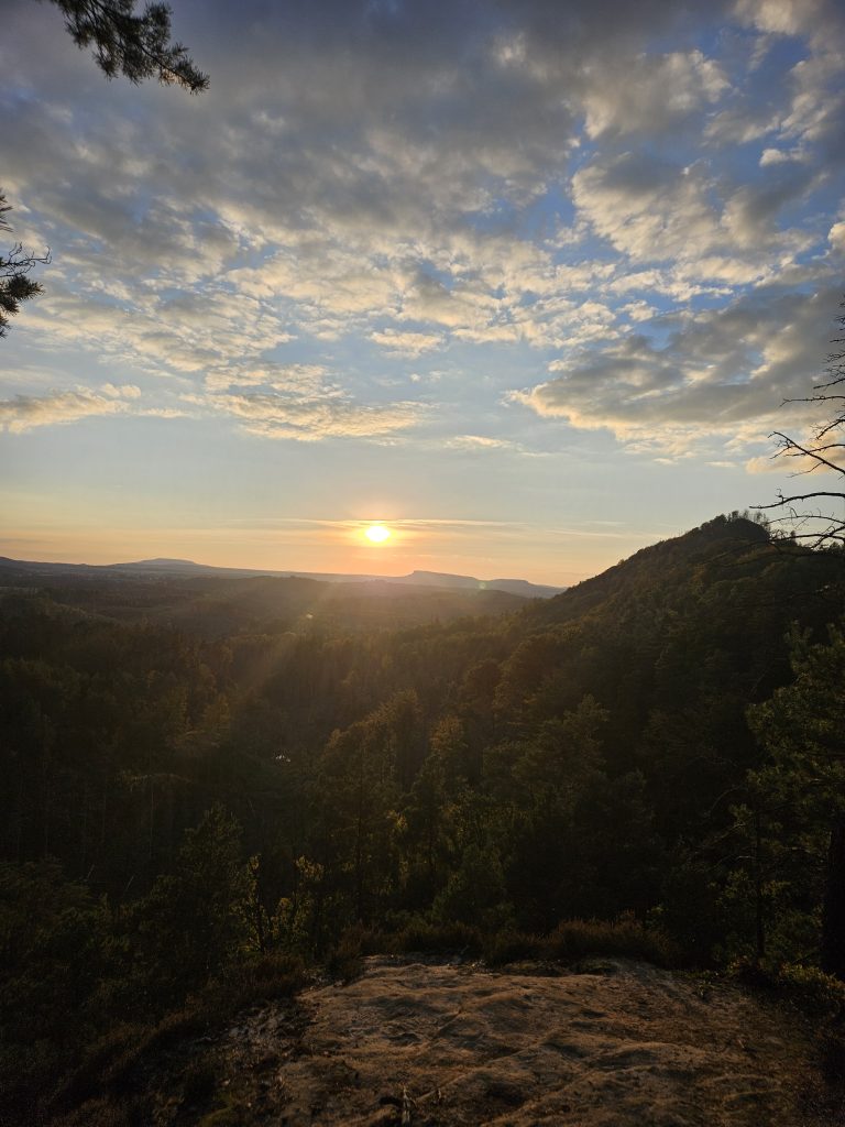 Saustejn, widok