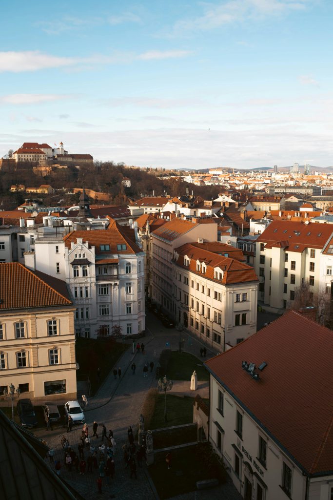 Widok na Brno